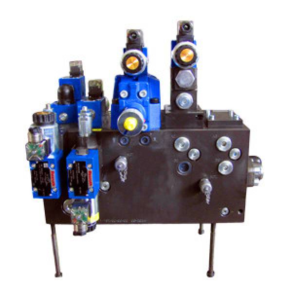 Special manifold for industrial press