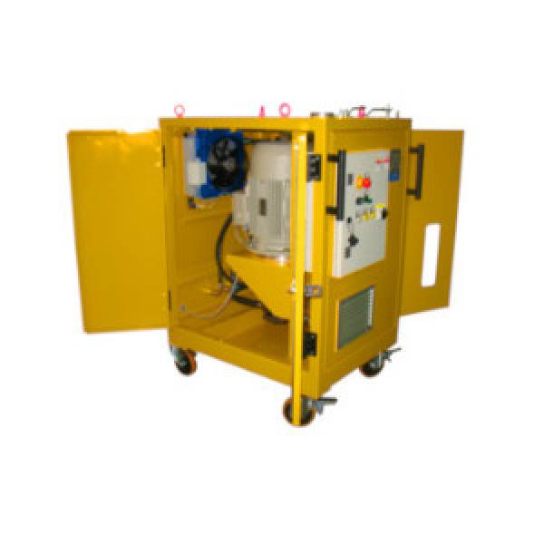Test powerpack for hydraulic parts on helicopters board
