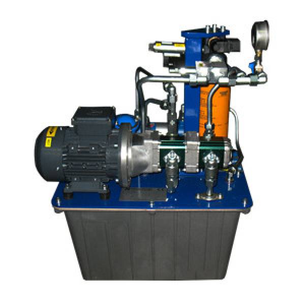 Hydraulic flushing powerpacks for food industry