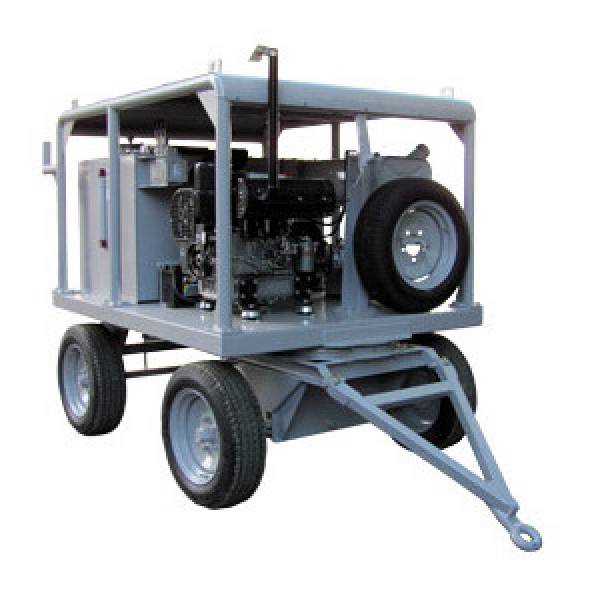 Mobile powerpack for drilling towers in adverse environments.